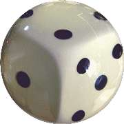 Spare Fantaisie Dé Blanc