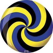 Spare Fantaisie Spiral Jaune/Bleu/Noir